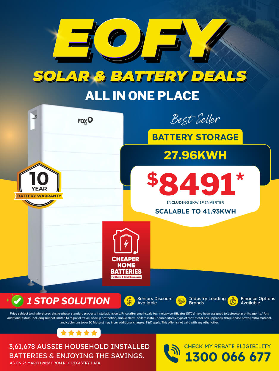 best solar power system deals Sydney by 1 Stop Solar