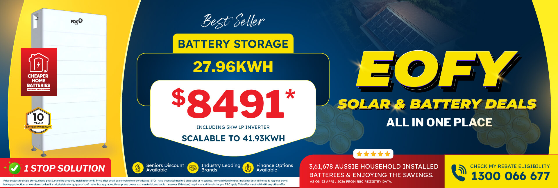 best solar power system deals Sydney by 1 Stop Solar
